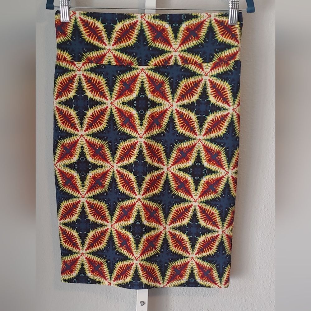 LuLaRoe Printed Pencil Skirt Sz S